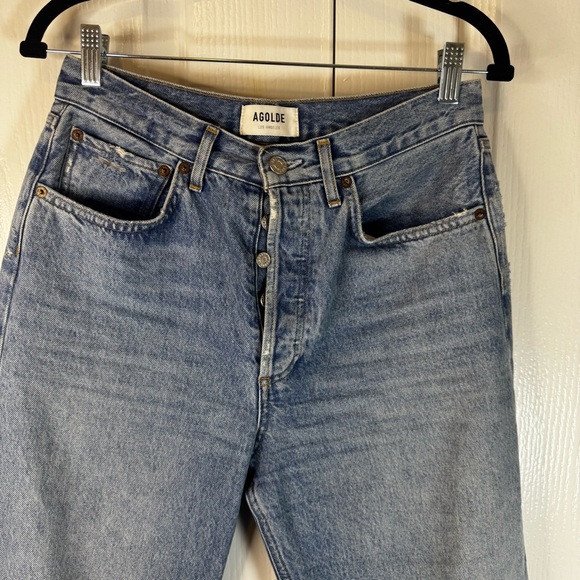 AGOLDE 90’s Denim Straight Jeans Size 26 - Picture 5 of 7